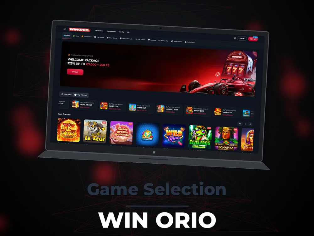 Win Orio - Game Selection
