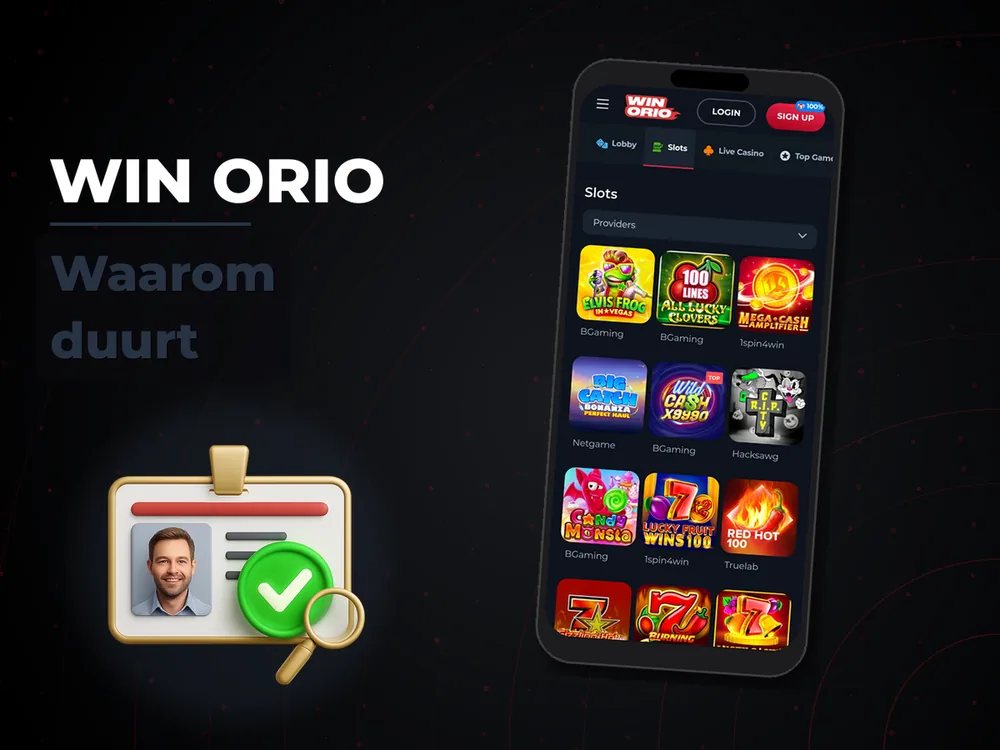 Win Orio - Waarom duurt