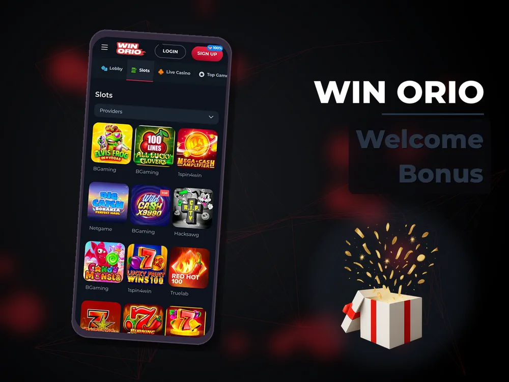 Win Orio - Welcome Bonus