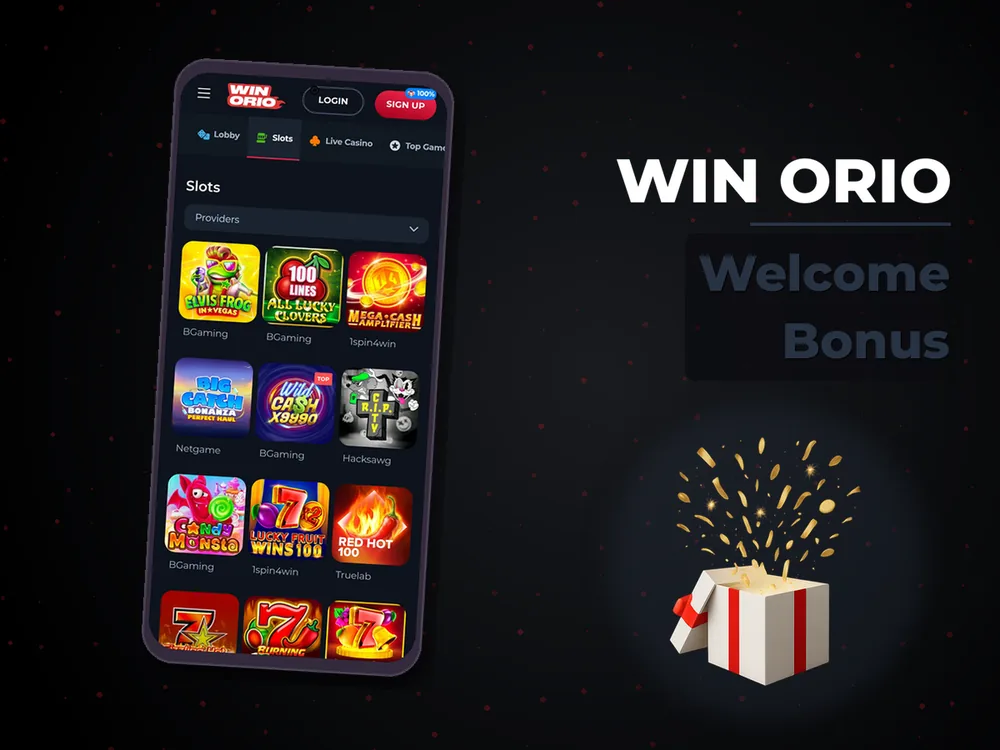Win Orio - Welcome Bonus