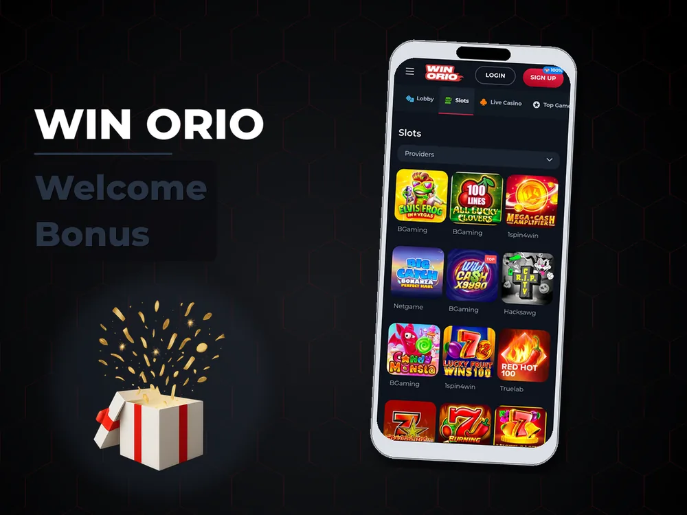 Win Orio - Welcome Bonus