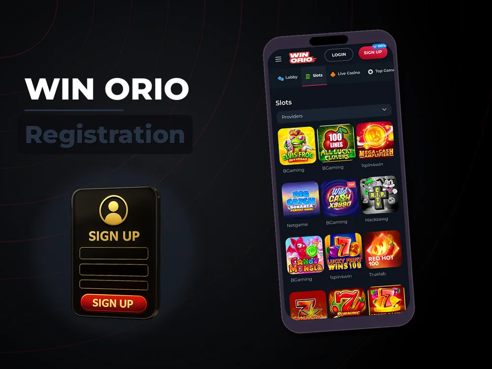 Win Orio - Registration