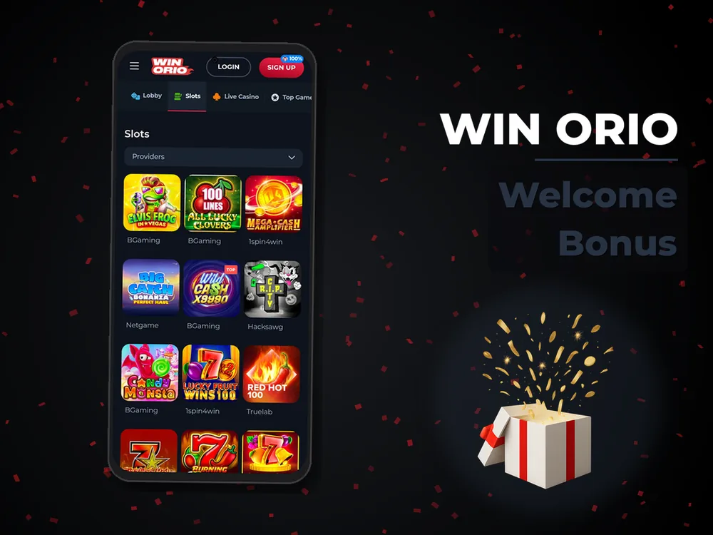Win Orio - Welcome Bonus