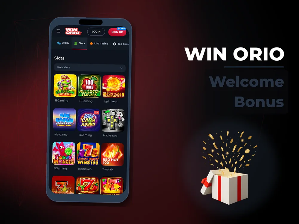 Win Orio - Welcome Bonus